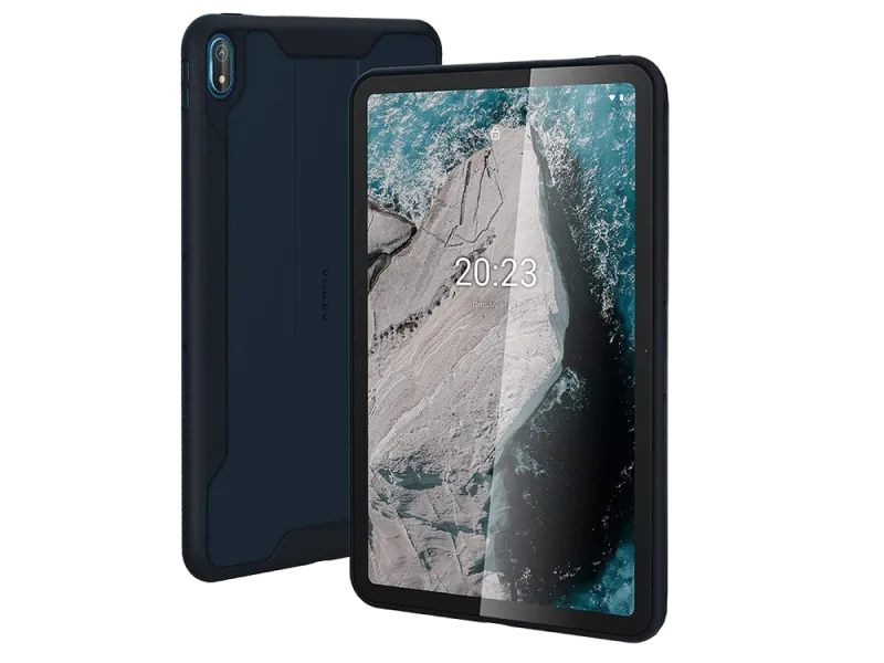 Cumpara  Tablete și cărți electronice - Tablet Case Book PU Leather for Nokia T20, Bl..