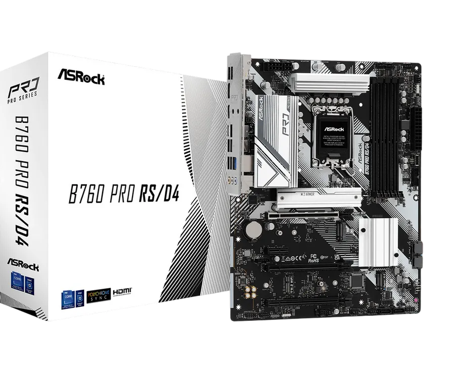 MB S1700 ASRock B760 PRO RS/D4  ATX