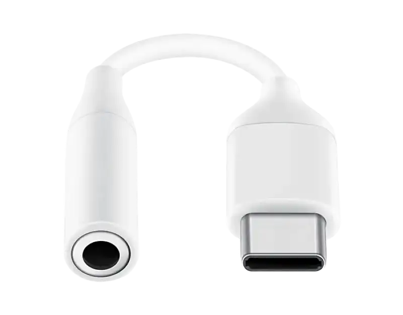Adapter USB-C to 3.5mm Jack, Samsung, White
