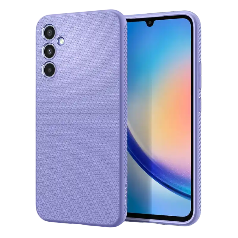 Чехол Spigen Samsung A34, Liquid Air, Фиолетовый