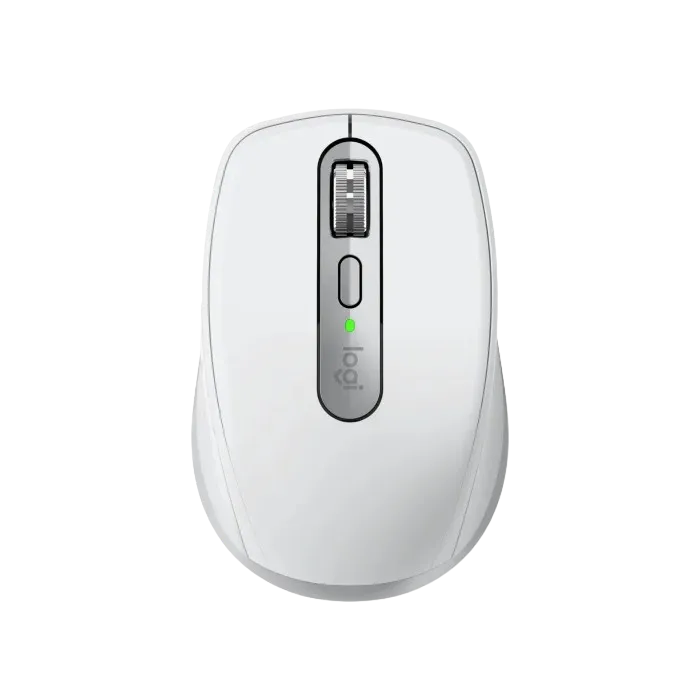 Wireless Mouse Logitech MX Anywhere 3S, 200-8000 dpi, 6 buttons, 500 mAh, 99g, 2.4/BT, Pale Grey