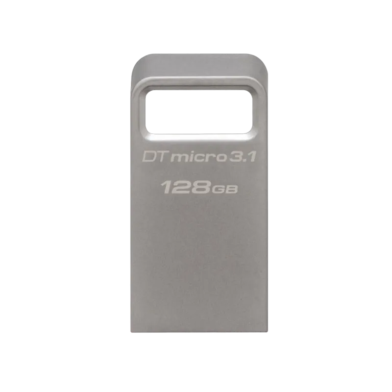 128GB USB3.1 Flash Drive Kingston DataTravaler Micro "DTMC3", Ultra-small Metal Case (DTMC3/128GB)