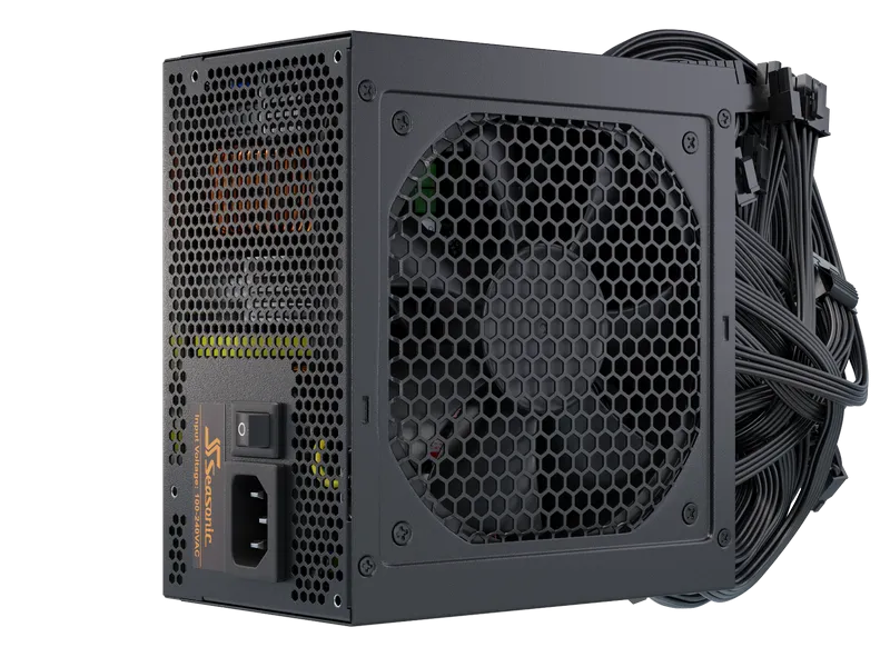 Power Supply ATX 650W Seasonic B12 BC-750 80+ Bronze, 120mm fan, S2FC, Flat black cables