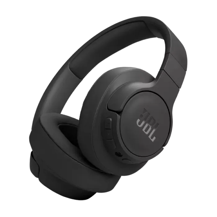 Headphones  Bluetooth  JBL T770NC, Black, On-ear, Adaptive Noise Cancelling with Smart Ambient