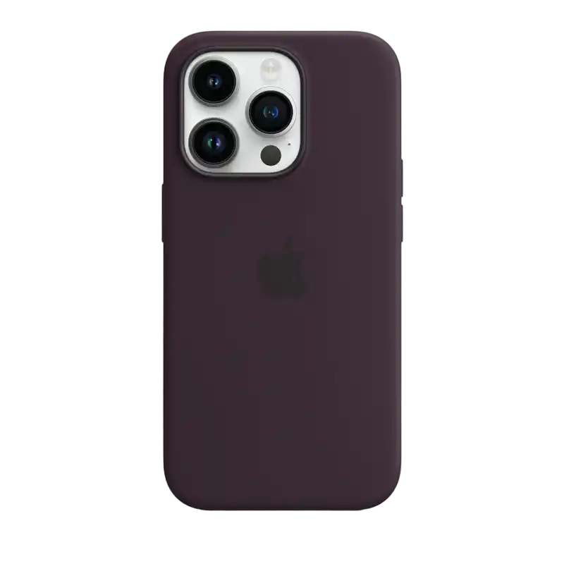 Original iPhone 14 Pro Silicone Case with MagSafe - Elderberry, Model A2912