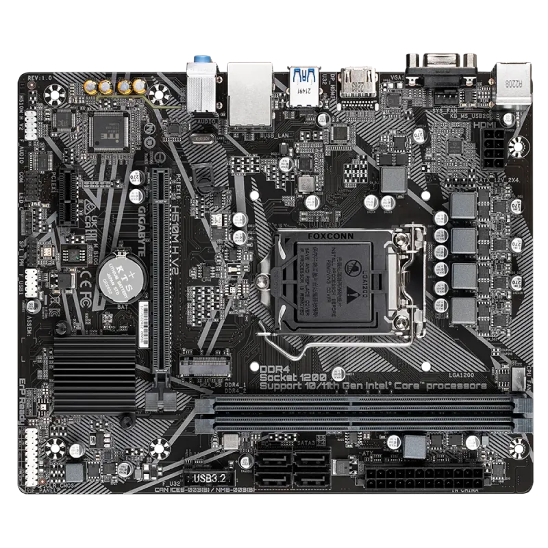 MB S1200 Gigabyte H510M H V2  mATX