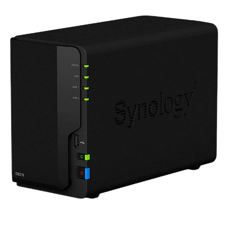SYNOLOGY  "DS218", 2-bay, Realtek 4-core 1.4GHz, 2GB DDR4