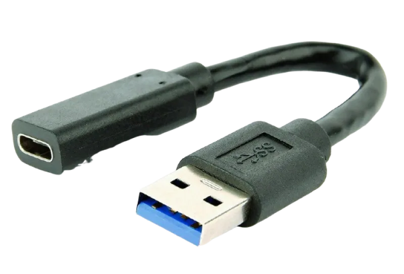 Adapter  Type-C female/ USB3.0 male, AF/CM, Cablexpert, A-USB3-AMCF-01