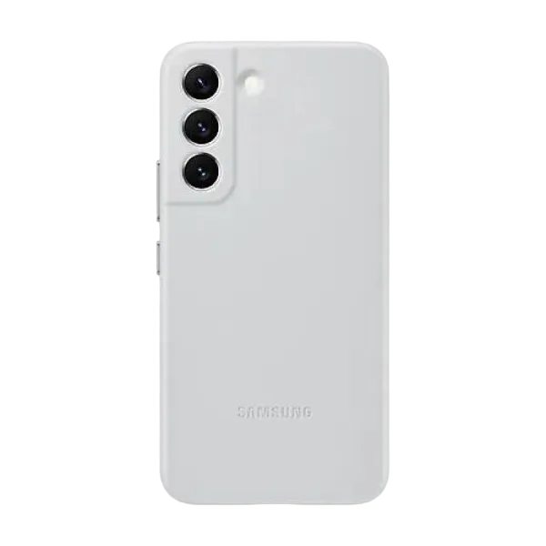 Original Sam. Leather cover Galaxy S22, Light Gray