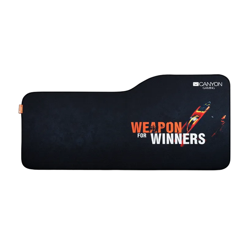 Gaming Mouse Pad Canyon MP-10, 930 x 350 x 430mm, Anti-fraying stitching, Anti-slip rubber base