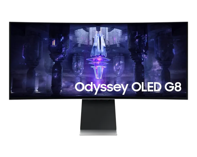 34" SAMSUNG Odyssey G8 S34BG850,Black,OLED,3440x1440,175Hz,FreeSync,0.03msGTG,250cd,HDR,miniDP+mHDMI