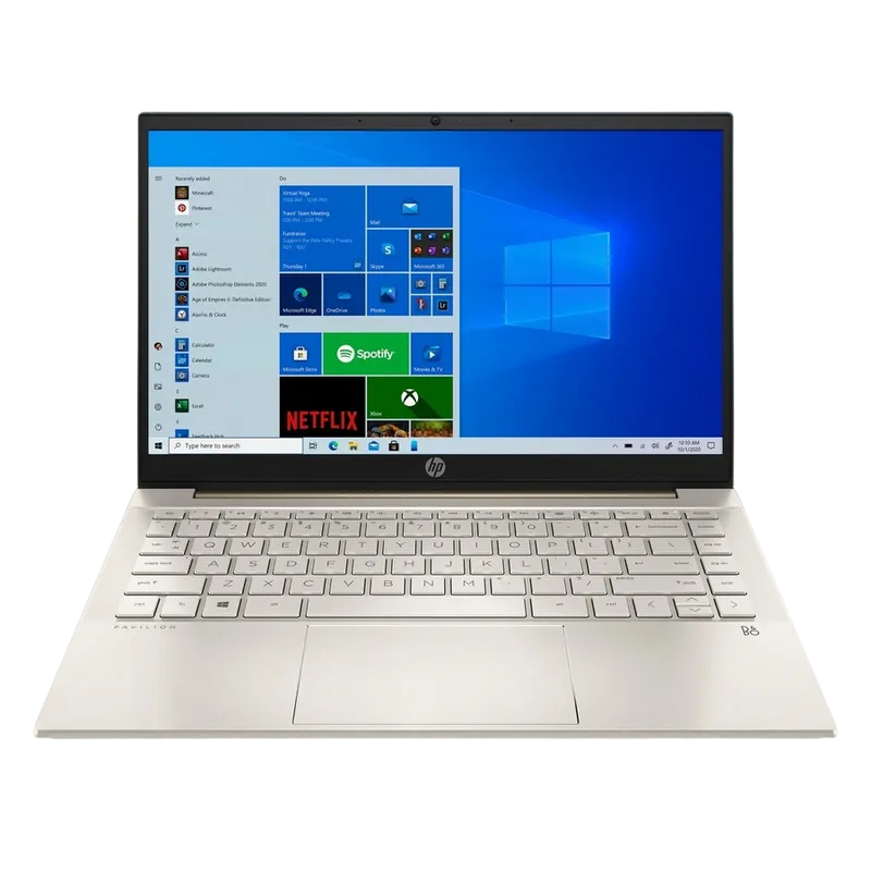 NB HP 14.0" Pavilion 14-ec0040ur Gold (Ryzen 5 5500U 8Gb 512Gb)