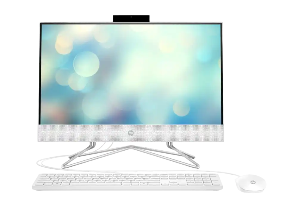 Моноблок HP 22-df1036ur, 21,5", Intel Core i3-1125G4, 8Гб/256Гб, FreeDOS, Белый