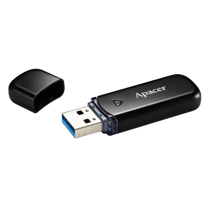 Cumpara  Stick-uri USB - USB Flash накопитель Apacer AH355, 64Гб, Чёрн..