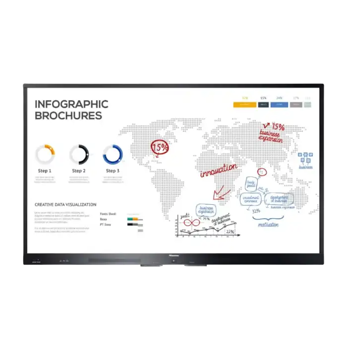 Interactive Display Hisense HN75WR80U: 75", 4K, Touch