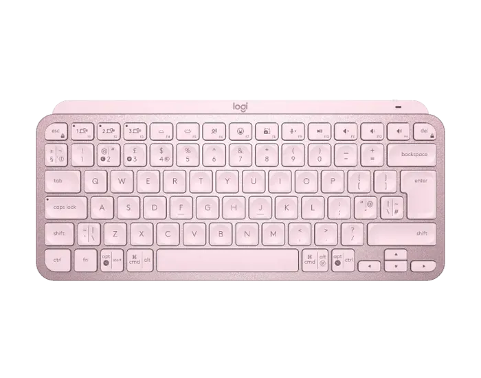Wireless Keyboard Logitech MX Keys Mini, Compact, Premium typing, F-keys, Spherical keys, Backlit, 2