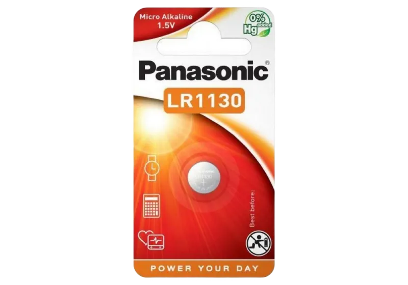 Батарейки Panasonic LR-1130EL/1B, 1..