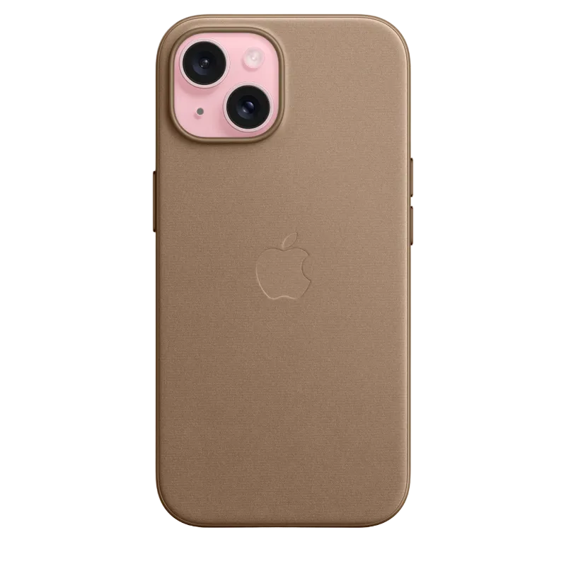 iPhone 15 Plus FineWoven Case with MagSafe - Taupe