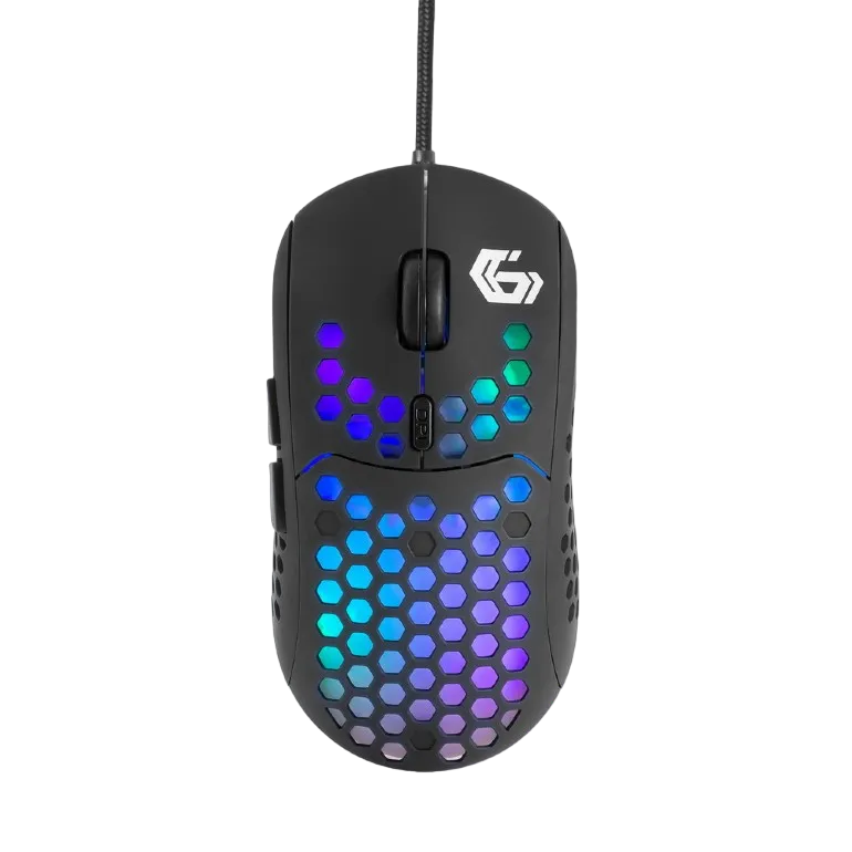 Gaming Mouse GMB RAGNAR-RX400, 800-7200 dpi, 6 buttons, 20G, Backlight, 103g, 1.8m