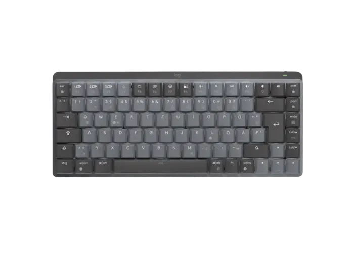 Wireless Keyboard Logitech MX Mechanical Mini, Low-profile switches, Tactile SW, Aluminium, Dual col