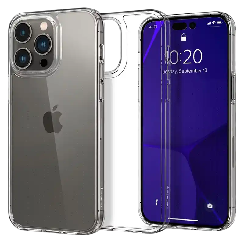 Чехол Spigen iPhone 14 Pro Max, Airskin Hybrid, Прозрачный
