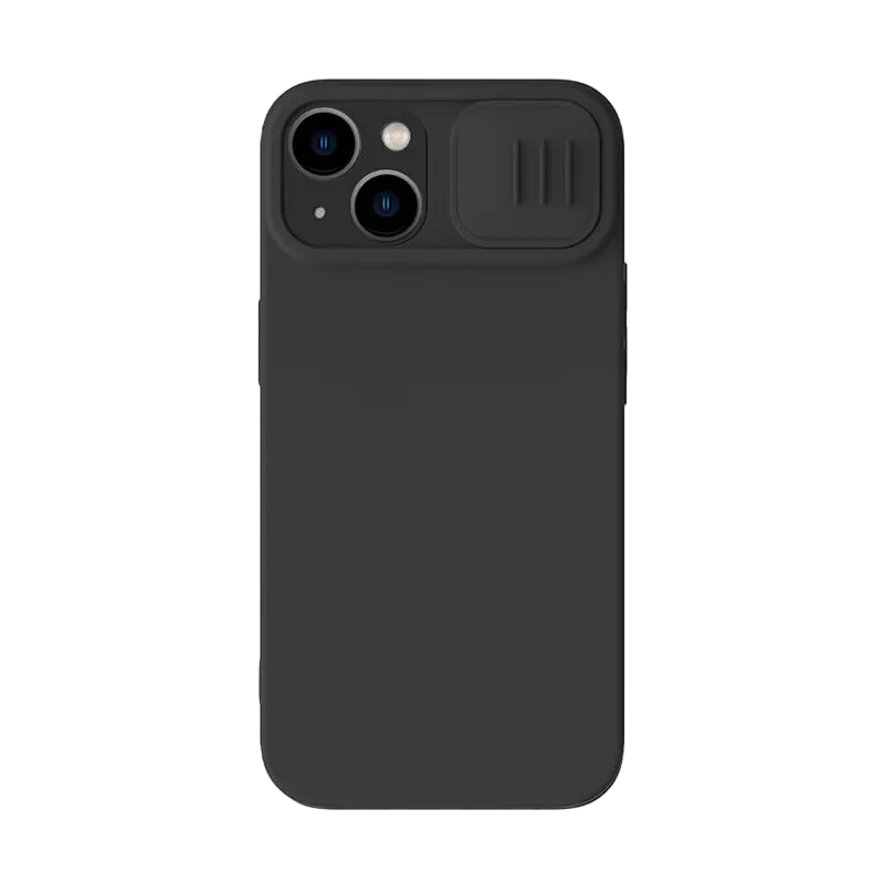 Nillkin Apple iPhone 14 Plus, CamShield Silky Silicone Case, Elegant Black