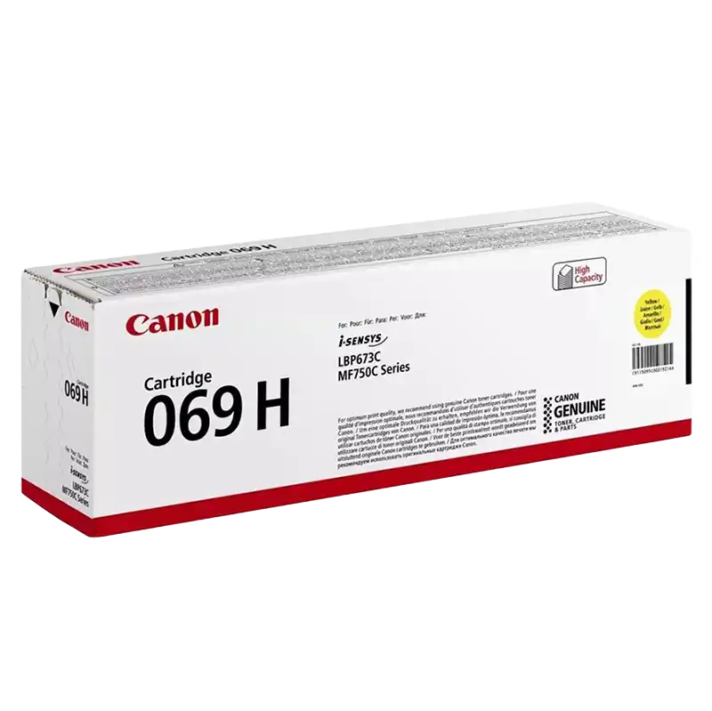 Лазерный картридж Canon CRG-069H, Жёлтый