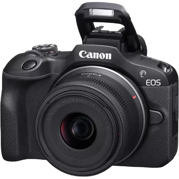 DC Canon EOS R100 Black & RF-S 18-45mm f/4.5-6.3 IS STM KIT