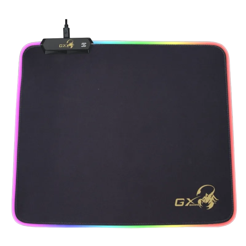 Gaming Mouse Pad Genius GX-Pad 300S, 320 x 270 x 3mm,10 effects, RGB, USB