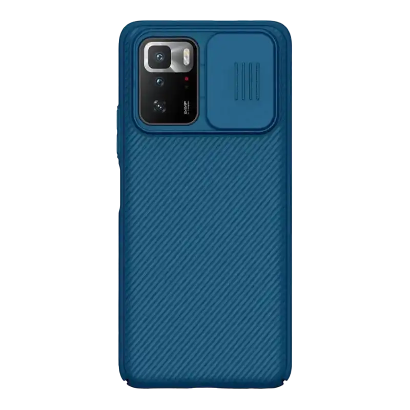 Чехол Nillkin Xiaomi Redmi Note 10 Pro, Camshield, Синий