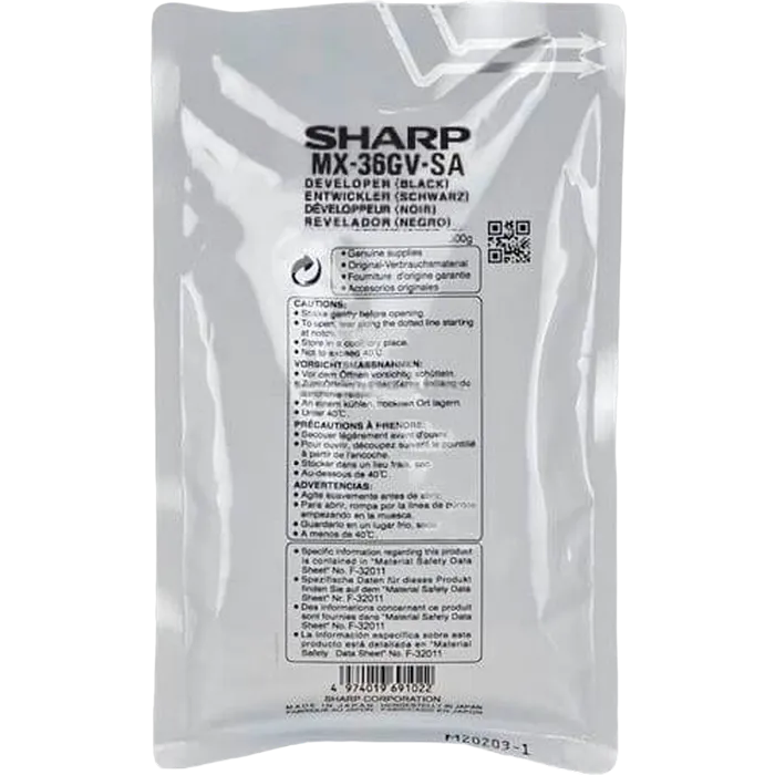 Девелопер Sharp BP-GV200, Черный..