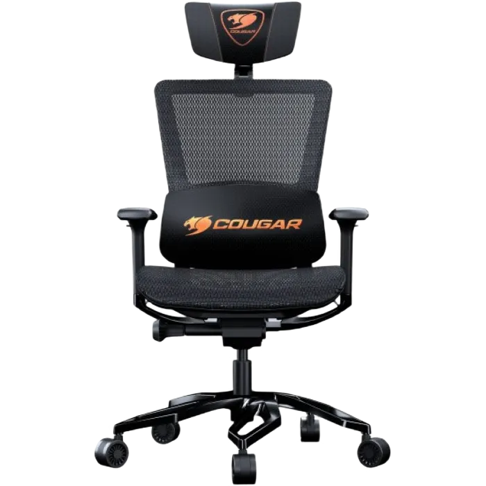 Gaming Chair Cougar ARGO Black, User max load up to 150kg / height 160-190cm