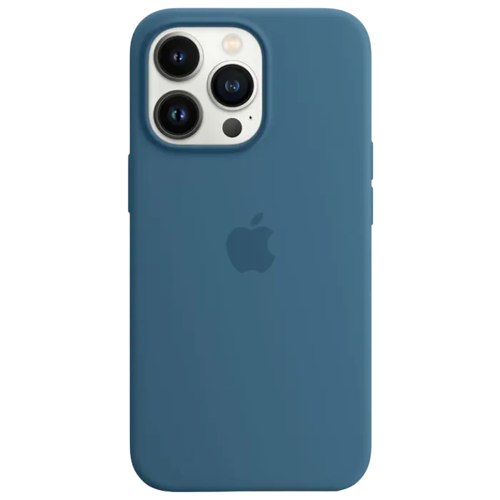 Original iPhone 13 Pro Max Silicone Case with MagSafe – Blue Jay Model A2708