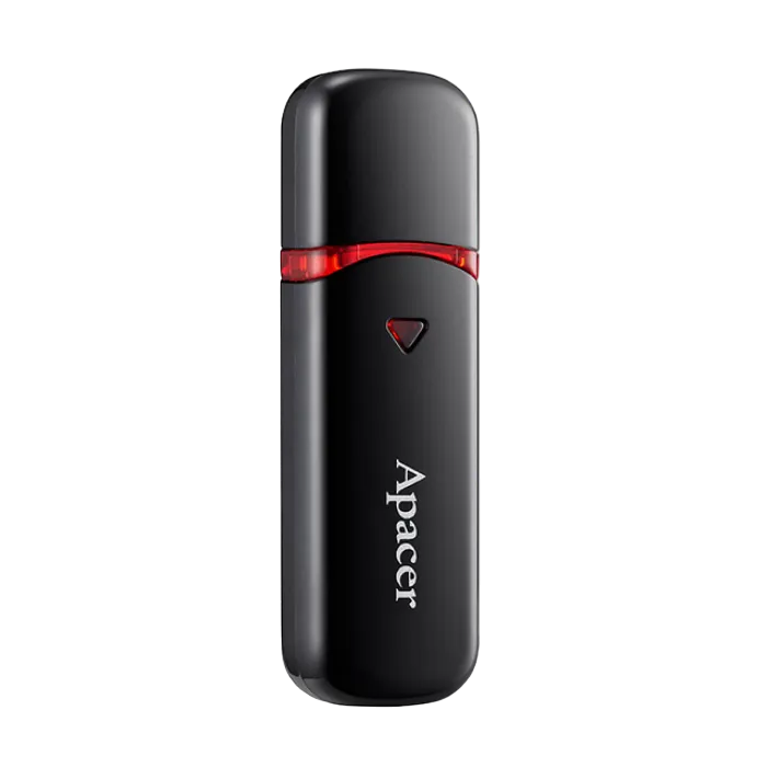 16GB USB2.0 Flash Drive  Apacer "AH333", Black, Classic Cap (AP16GAH333B-1)