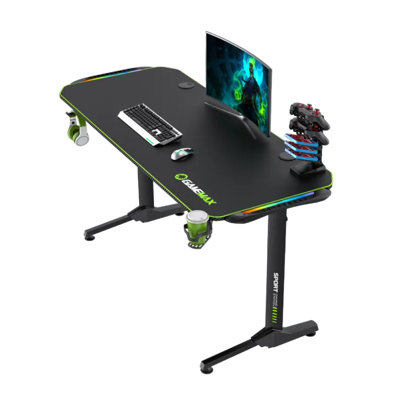 Cumpara  Mese de joc - Игровой стол Gamemax D140-Carbon RGB, Чёрный..