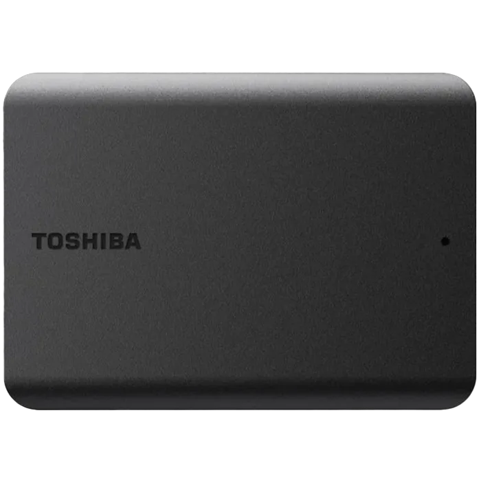 4.0TB (USB3.1) 2.5"  Toshiba Canvio Basics 2022 External Hard Drive (HDTB540EK3CA)", Black