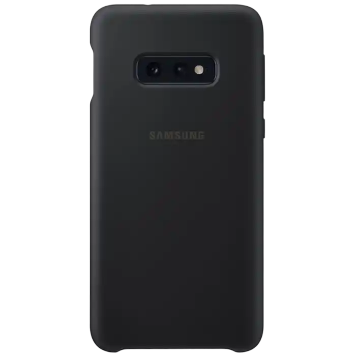 Чехол Samsung Silicone Cover for Galaxy S10E, Чёрный