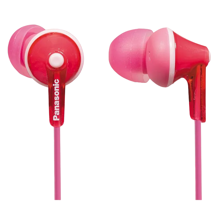 Earphones Panasonic RP-HJE125E-P Pink, w/o Mic, 1 x mini-jack 3.5mm