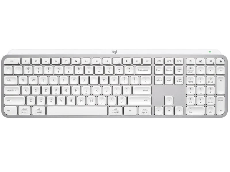 Wireless Keyboard Logitech MX Keys S, Ultra thin, Premium typing, Metal plate, F-keys, Backlit, 10M,
