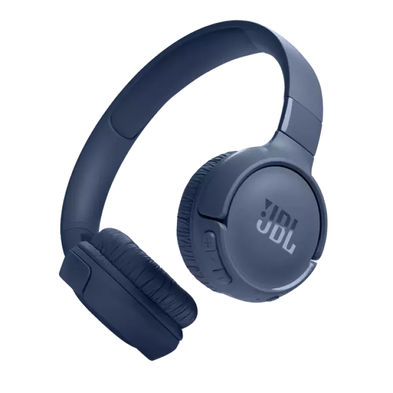 Headphones  Bluetooth  JBL T520BT, Blue, On-ear