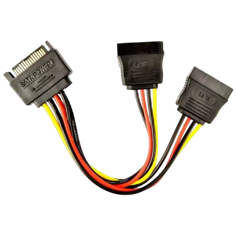 Купить  Внутренние Компьютерные Кабели - Кабель Cablexpert CC-SATAM2F-01, Разноцветный..