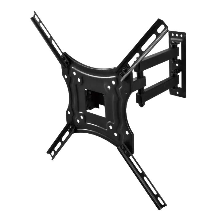 Wall Mount  Gembird "WM-55RT-05" Black 32"-55" 30kg, VESA:400x400, Wall:55-495mm, -90°~+90°, -5°+8°
