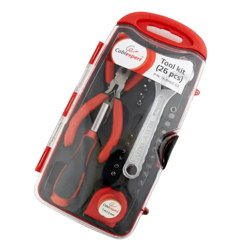 Universal Tool Kit Cablexpert (26 pcs), TK-BASIC-03