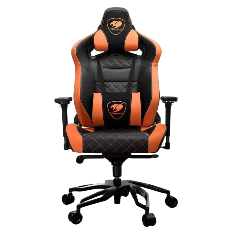 Gaming Chair Cougar ARMOR TITAN PRO Black/Orange, User max load up to 160kg / height 160-195cm