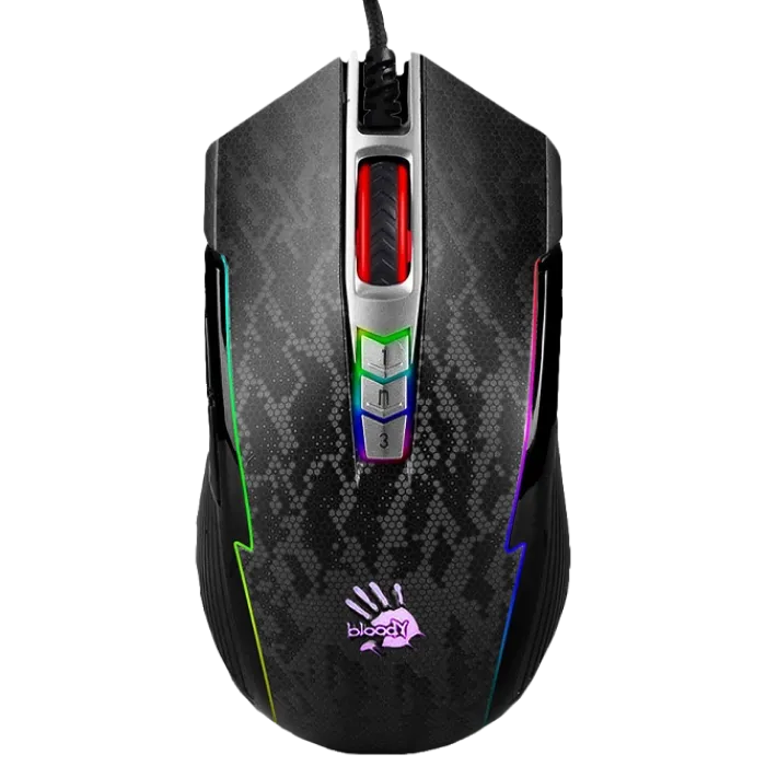 Игровая мышь Bloody P93s, Чёрный..