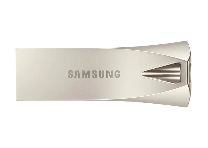32GB USB3.1 Flash Drive Samsung Bar Plus "MUF-32BE3/APC", Silver, Metal Case (R:200MB/s)