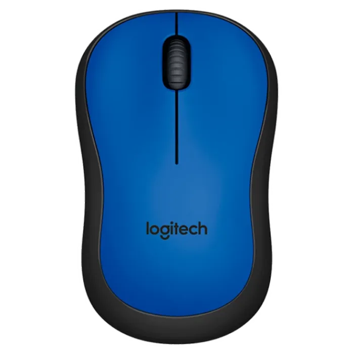 Wireless Mouse Logitech M220 Silent, Optical, 1000 dpi, 3 buttons, Ambidextrous, 1xAA, Blue