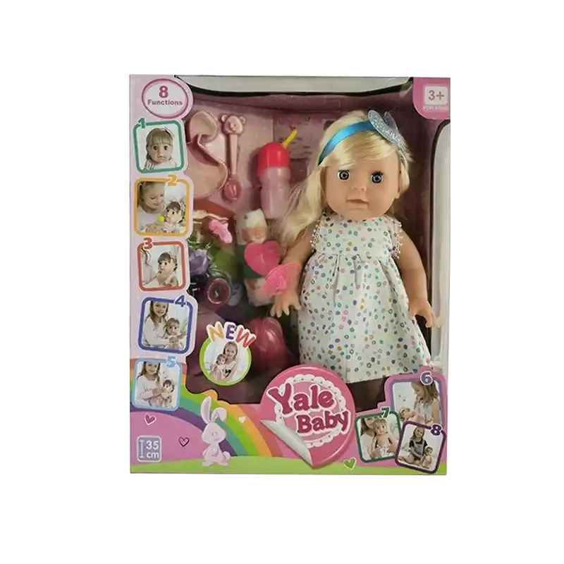 Yale Baby - Doll with accessories ДД02.186