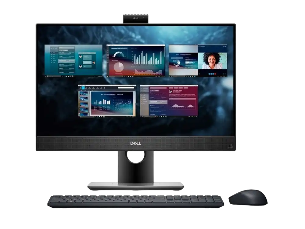 Моноблок DELL OptiPlex 5490, 23,8", Intel Core i3-10105, 8Гб/256Гб, Linux Ubuntu, Чёрный