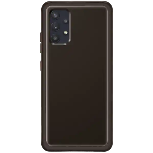 Чехол Samsung Soft Clear Cover Galaxy A32, Чёрный